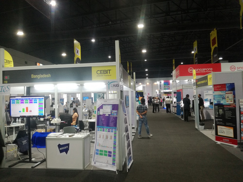 JBRSOFT Limited is now in international marketplace @CEBIT Thailand