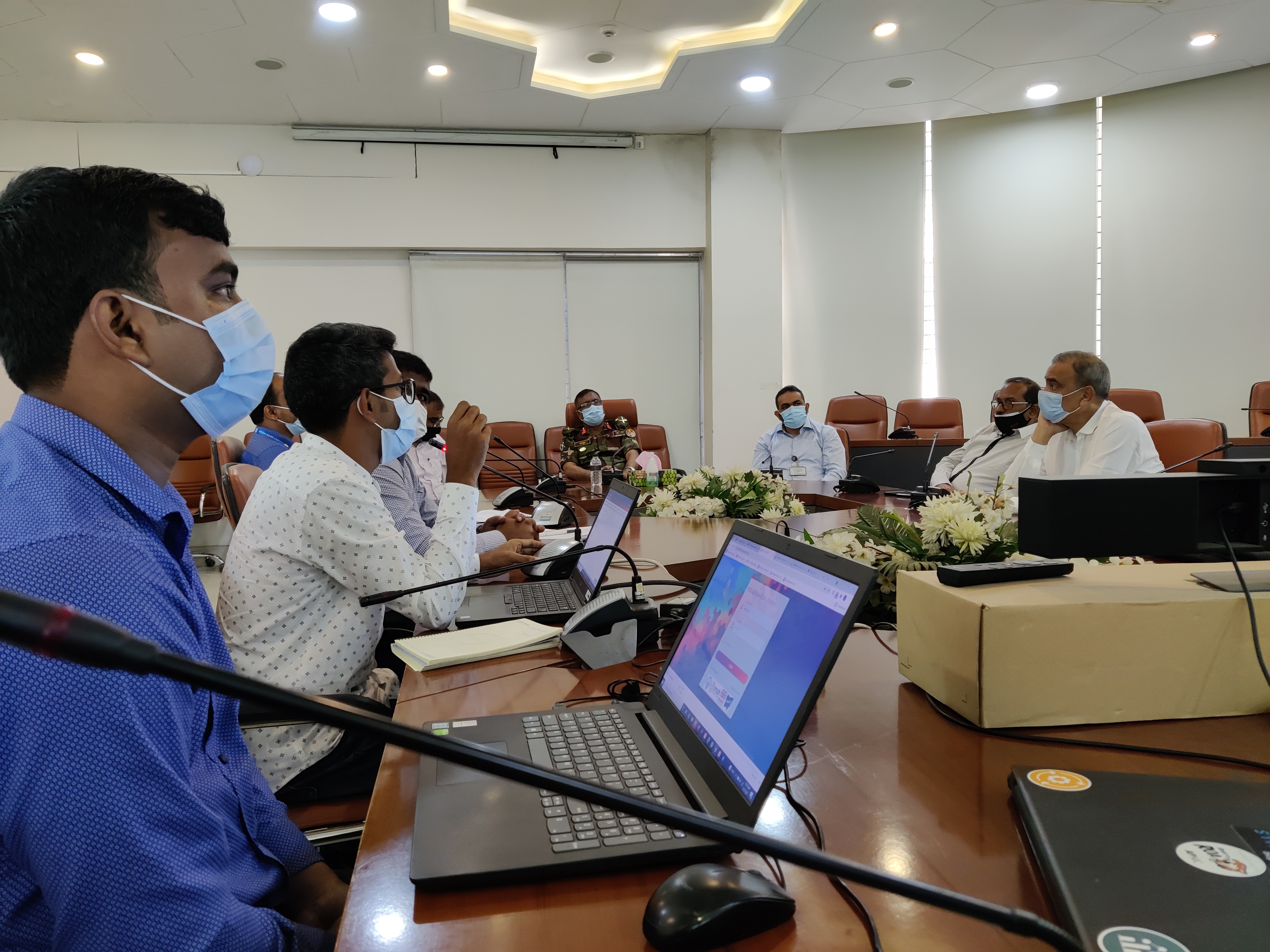 Demonstration of the PCB Automation System to DG, DGDA