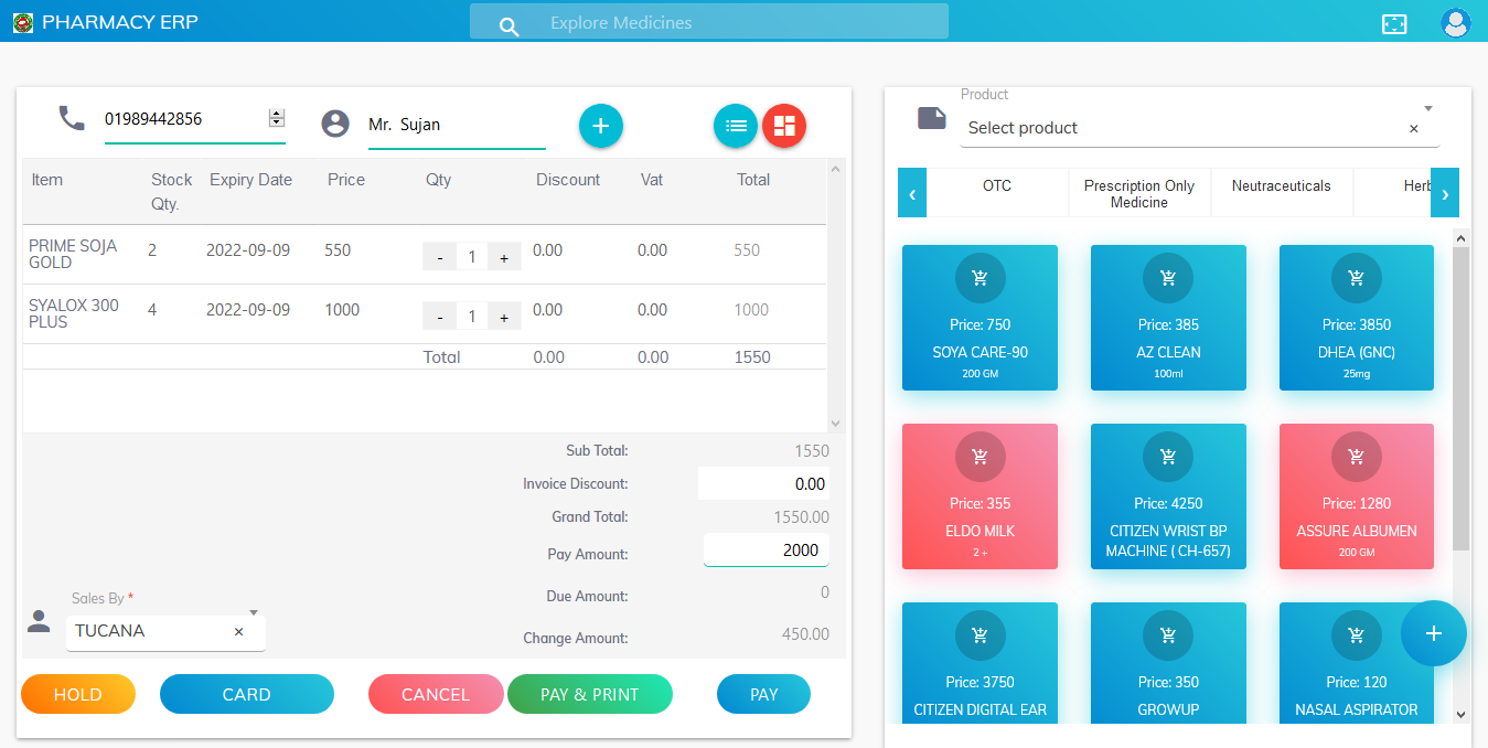 Point of Sale